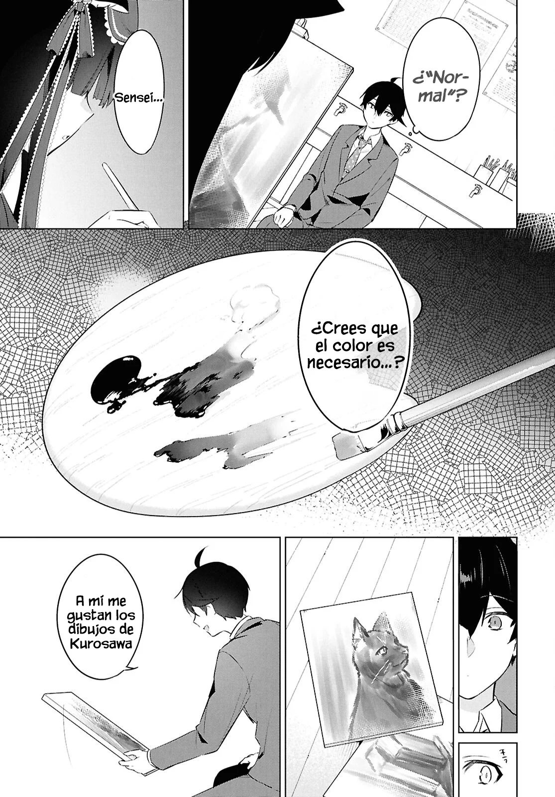Jingai Kyoushitsu no Ningen Kirai Kyoushi ~Hitoma-sensei, Watashi-tachi ni Ningen wo Oshiete kuremasu ka….?~ Capítulo 28.1 - Page 14