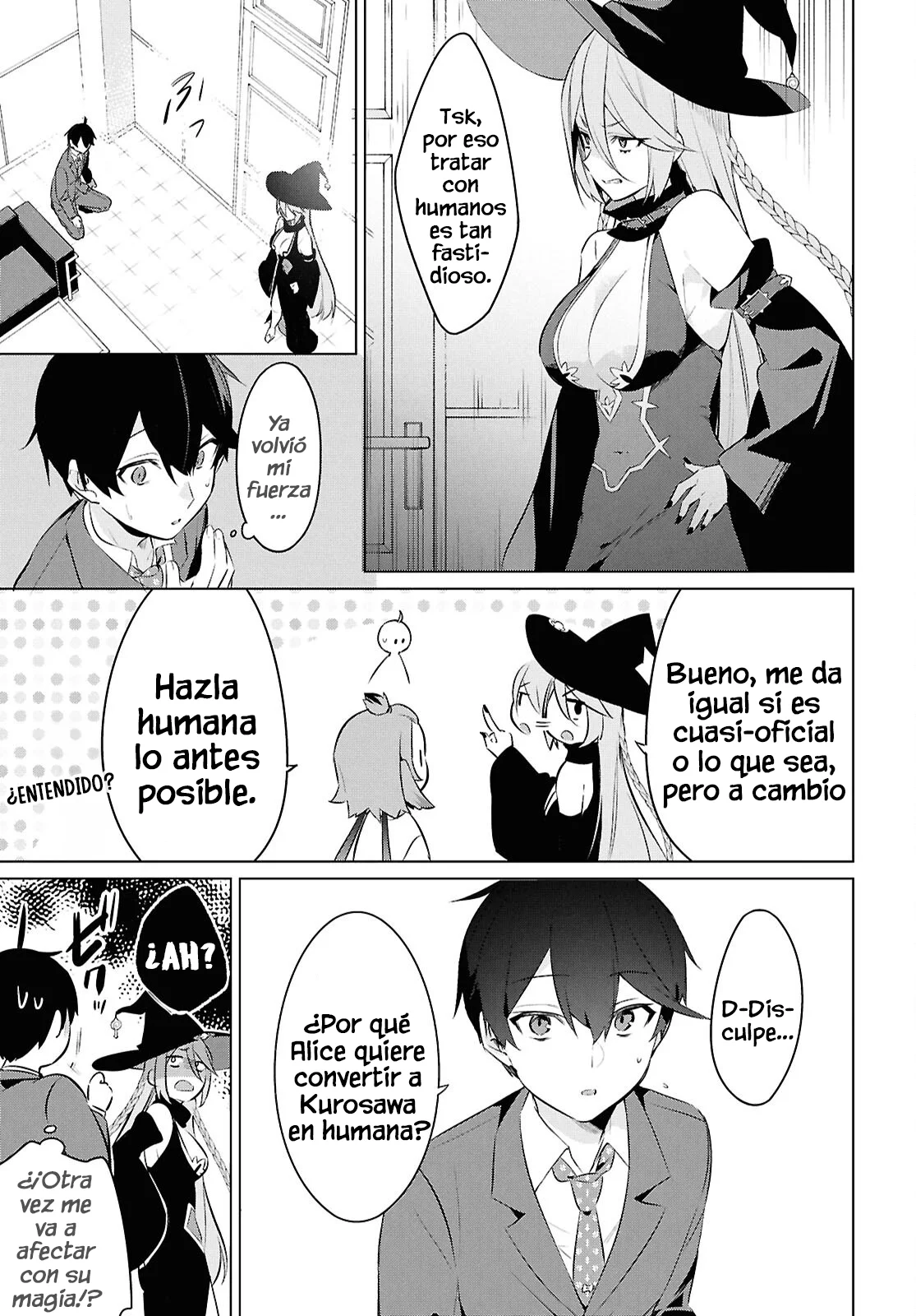 Jingai Kyoushitsu no Ningen Kirai Kyoushi ~Hitoma-sensei, Watashi-tachi ni Ningen wo Oshiete kuremasu ka….?~ Capítulo 28.1 - Page 8