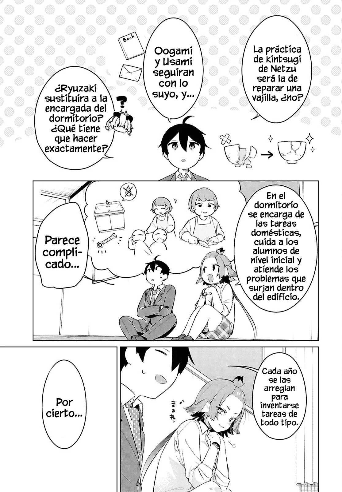 Jingai Kyoushitsu no Ningen Kirai Kyoushi ~Hitoma-sensei, Watashi-tachi ni Ningen wo Oshiete kuremasu ka….?~ Capítulo 29 - Page 7