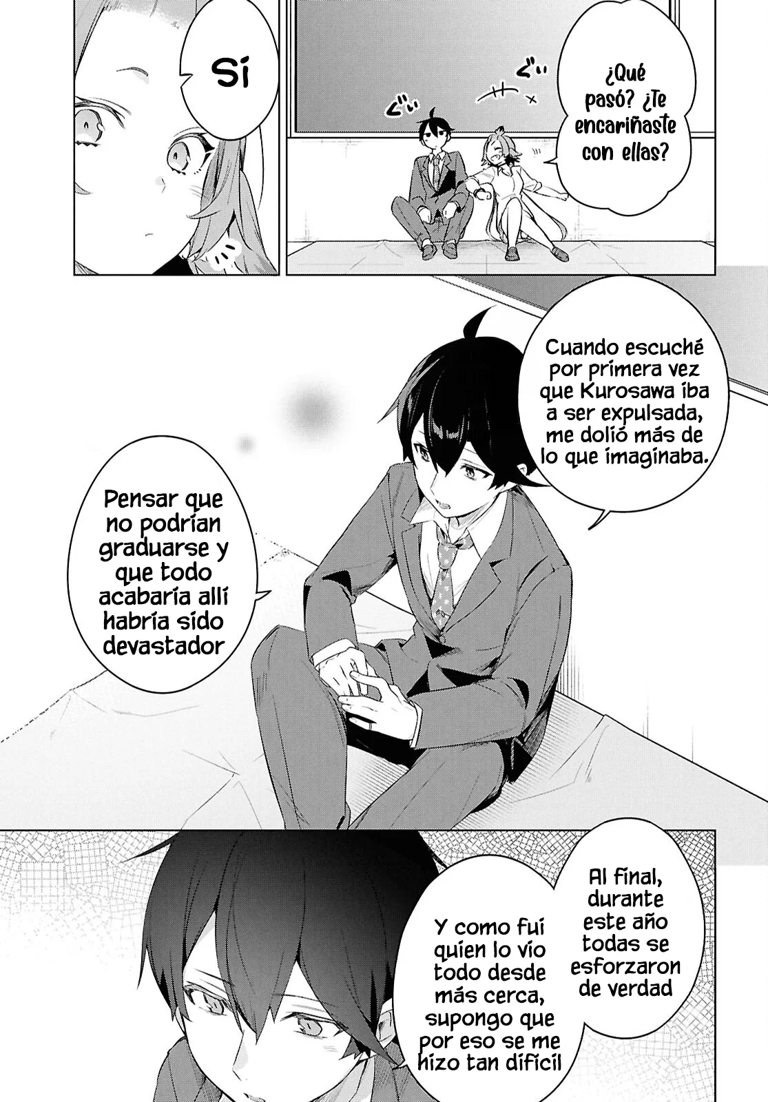 Jingai Kyoushitsu no Ningen Kirai Kyoushi ~Hitoma-sensei, Watashi-tachi ni Ningen wo Oshiete kuremasu ka….?~ Capítulo 29 - Page 9