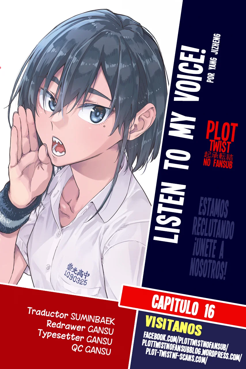 Listen to my voice! Capítulo 16 - Page 1
