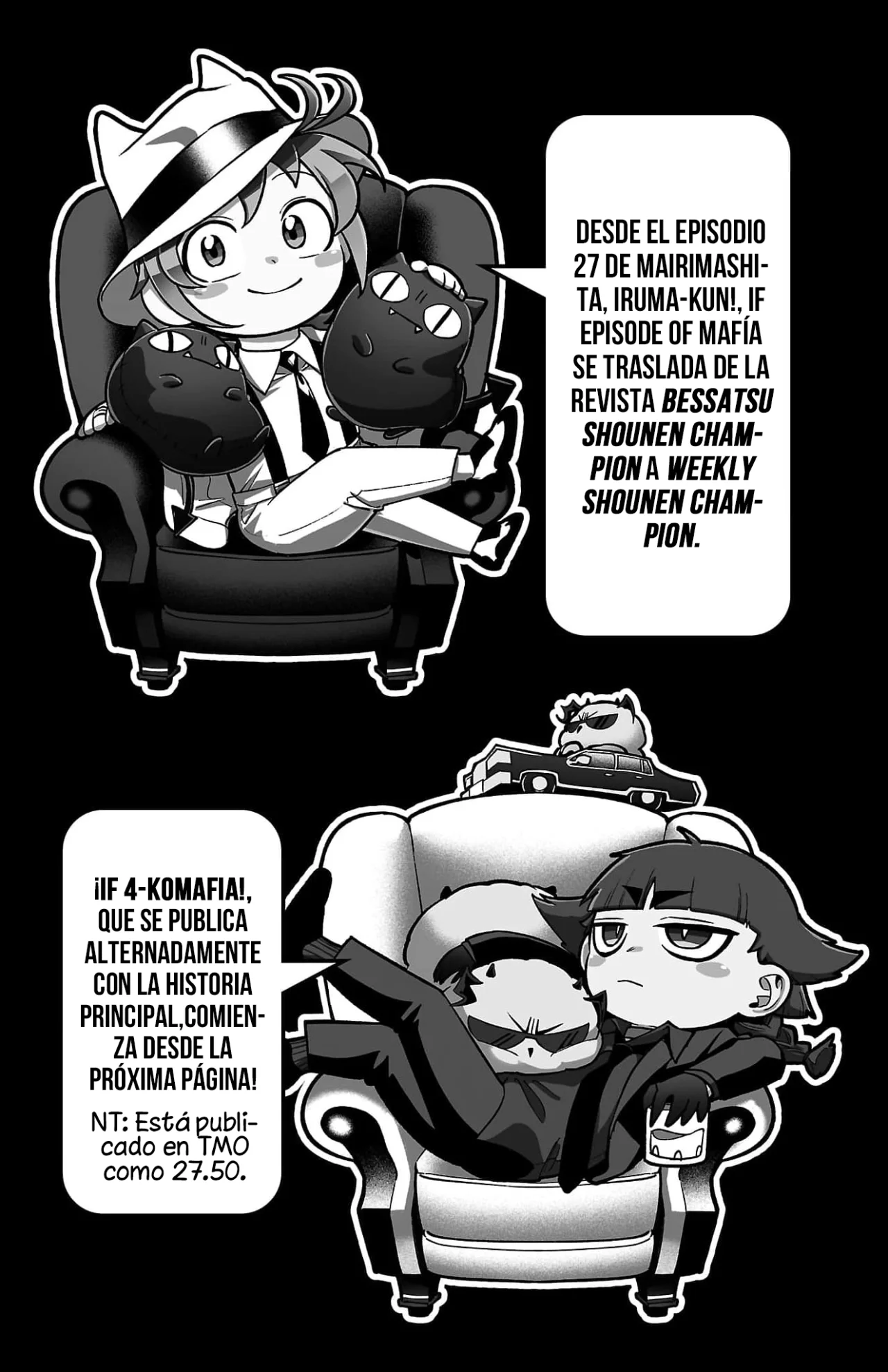Mairimashita! Iruma-kun: If Episode of Mafia Capítulo 27.6 - Page 6