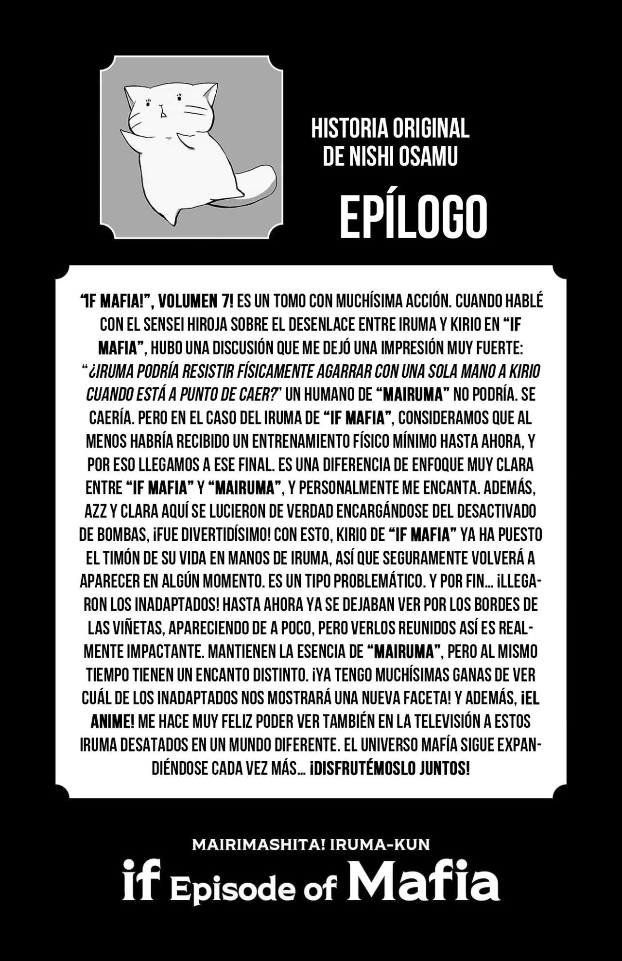 Mairimashita! Iruma-kun: If Episode of Mafia Capítulo 27.6 - Page 8