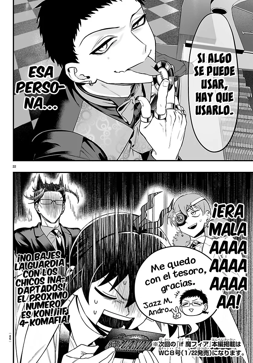 Mairimashita! Iruma-kun: If Episode of Mafia Capítulo 28 - Page 22