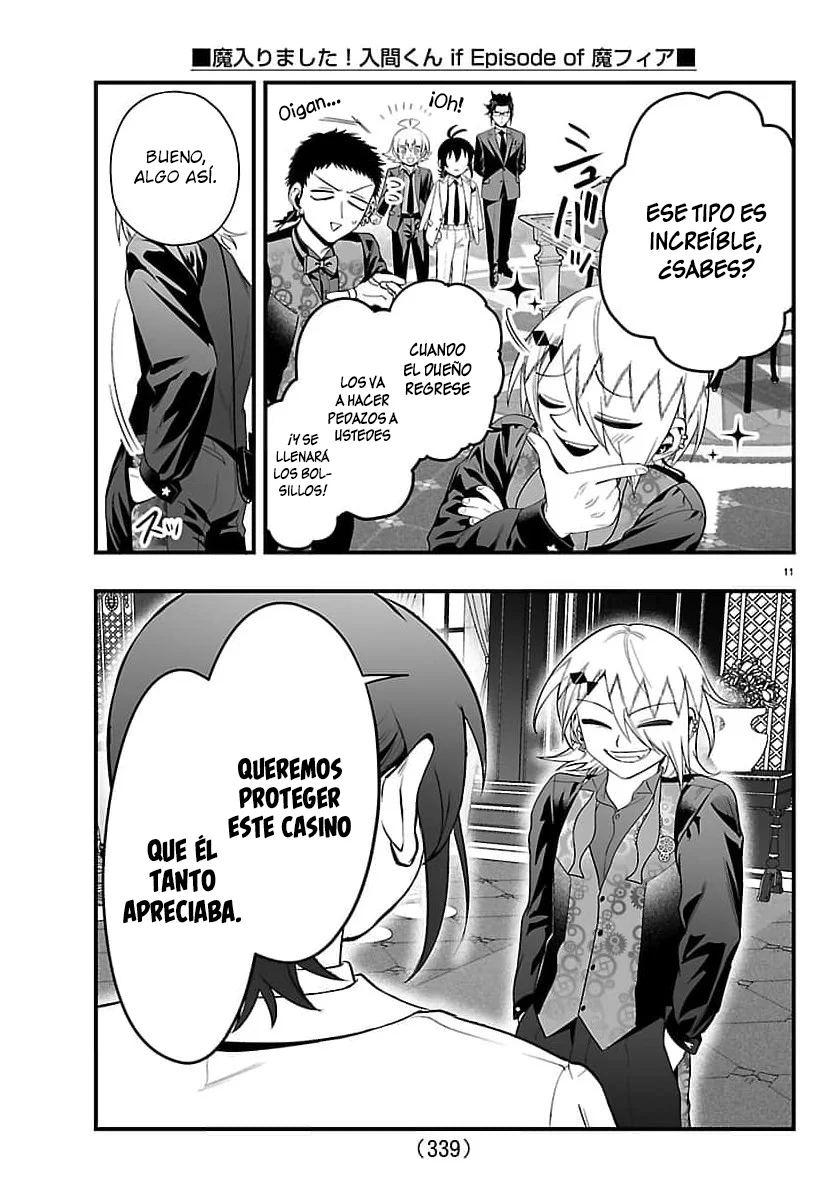 Mairimashita! Iruma-kun: If Episode of Mafia Capítulo 32 - Page 11