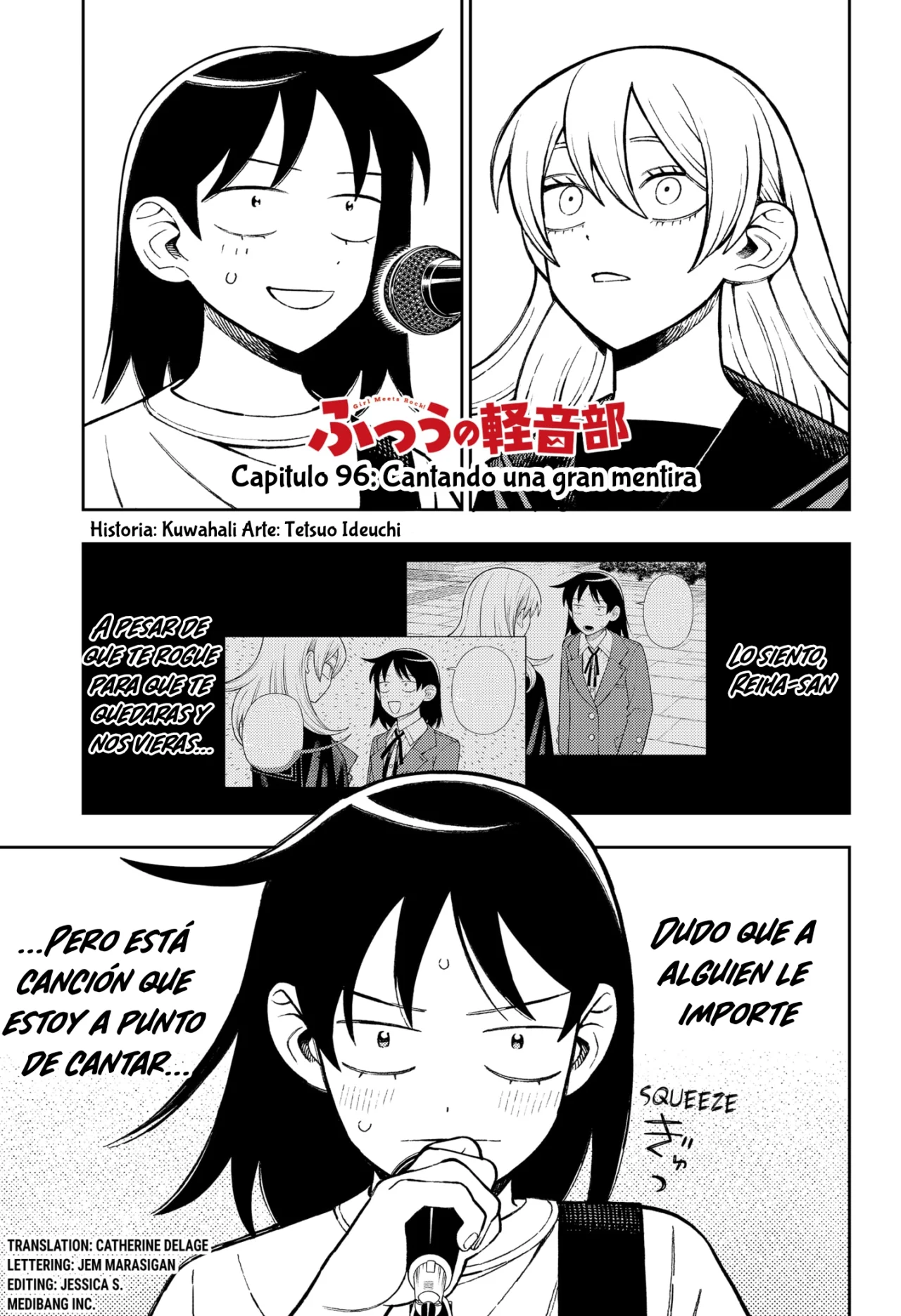 Futsuu no Keionbu Capítulo 96 - Page 1