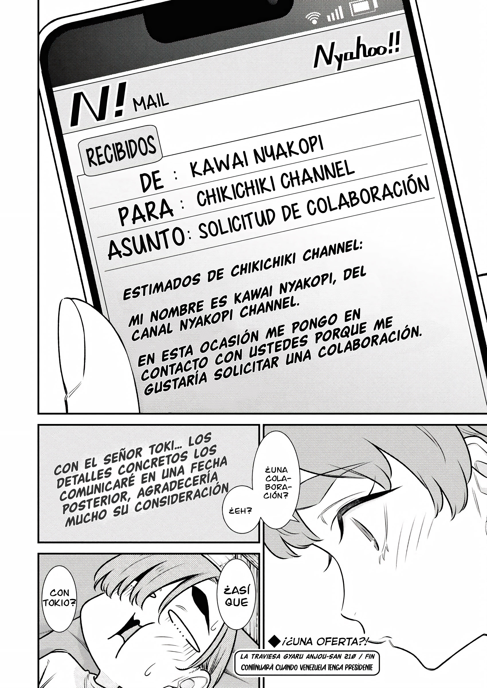 Yancha Gal no Anjou-san Capítulo 210 - Page 16