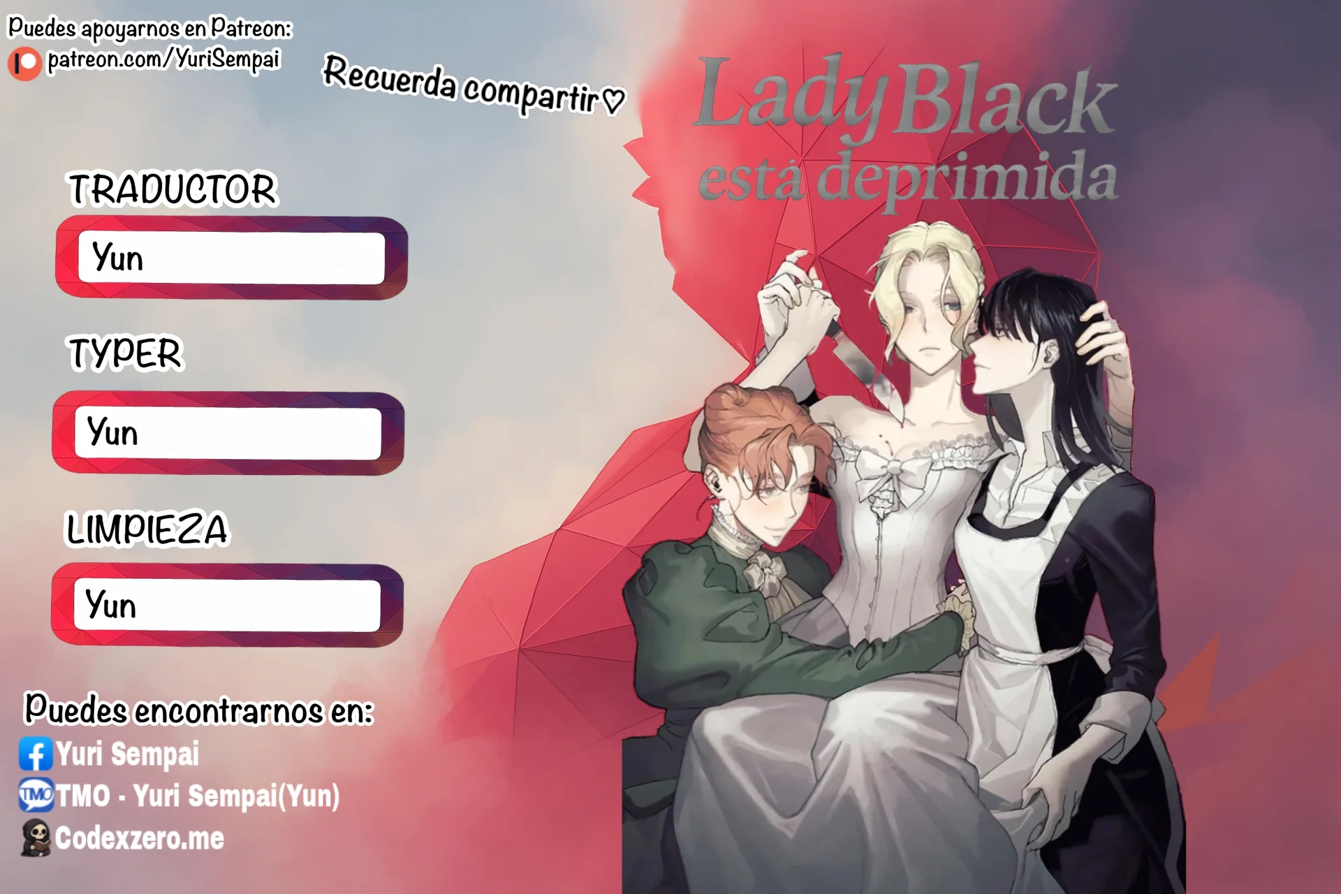 Lady Black está deprimida Capítulo 35 - Page 1