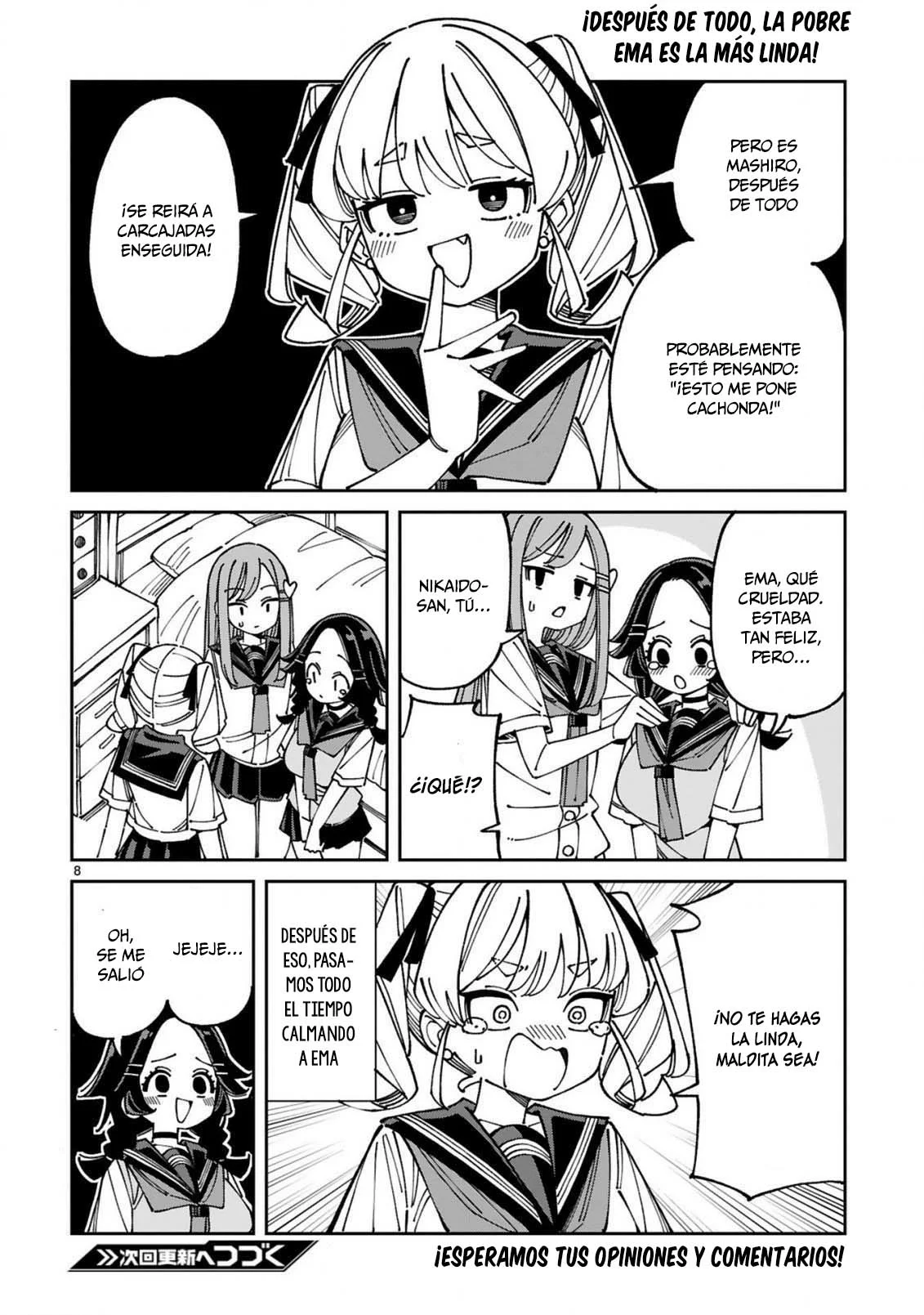 Uso kareshi demo iikara tonikaku shitai mashiro-chan Capítulo 21 - Page 9