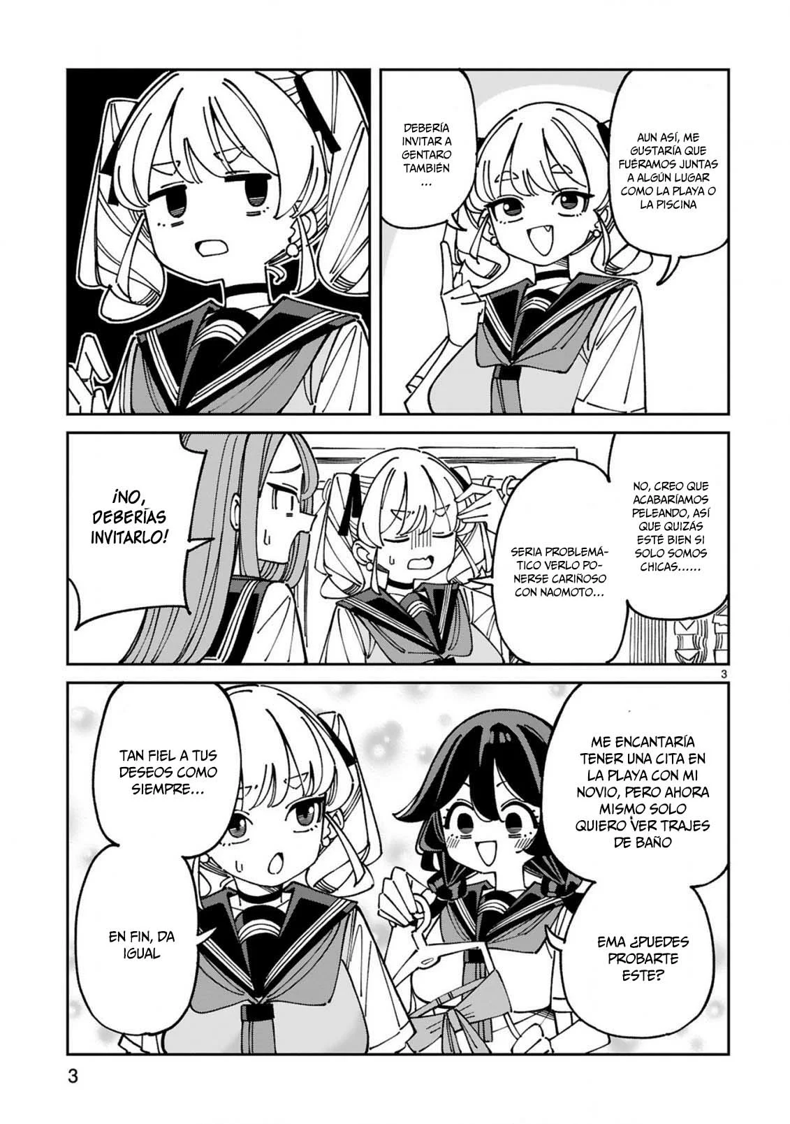 Uso kareshi demo iikara tonikaku shitai mashiro-chan Capítulo 23 - Page 4