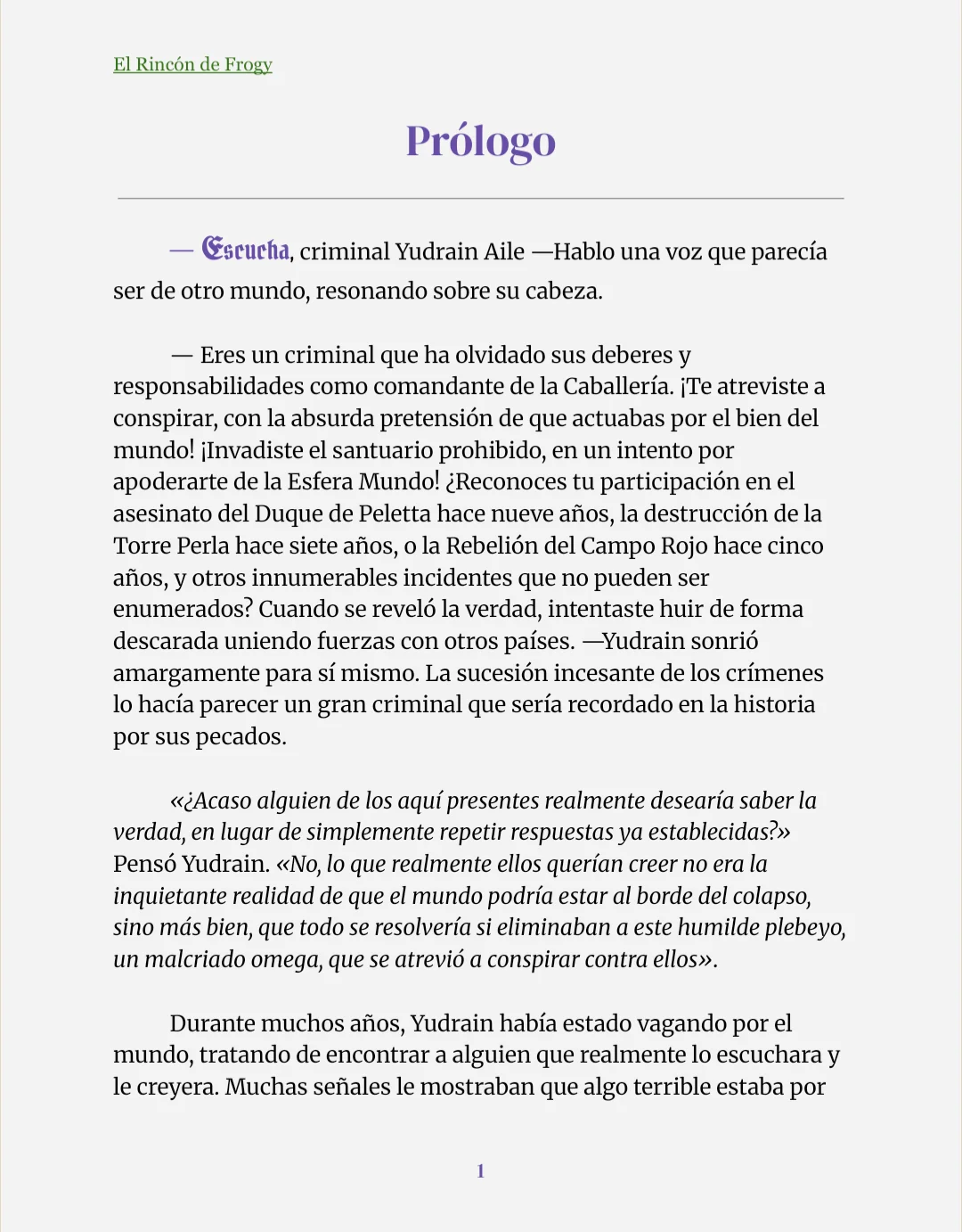 El Retorno del Rey Demonio Retirado Capítulo 0 - Page 3
