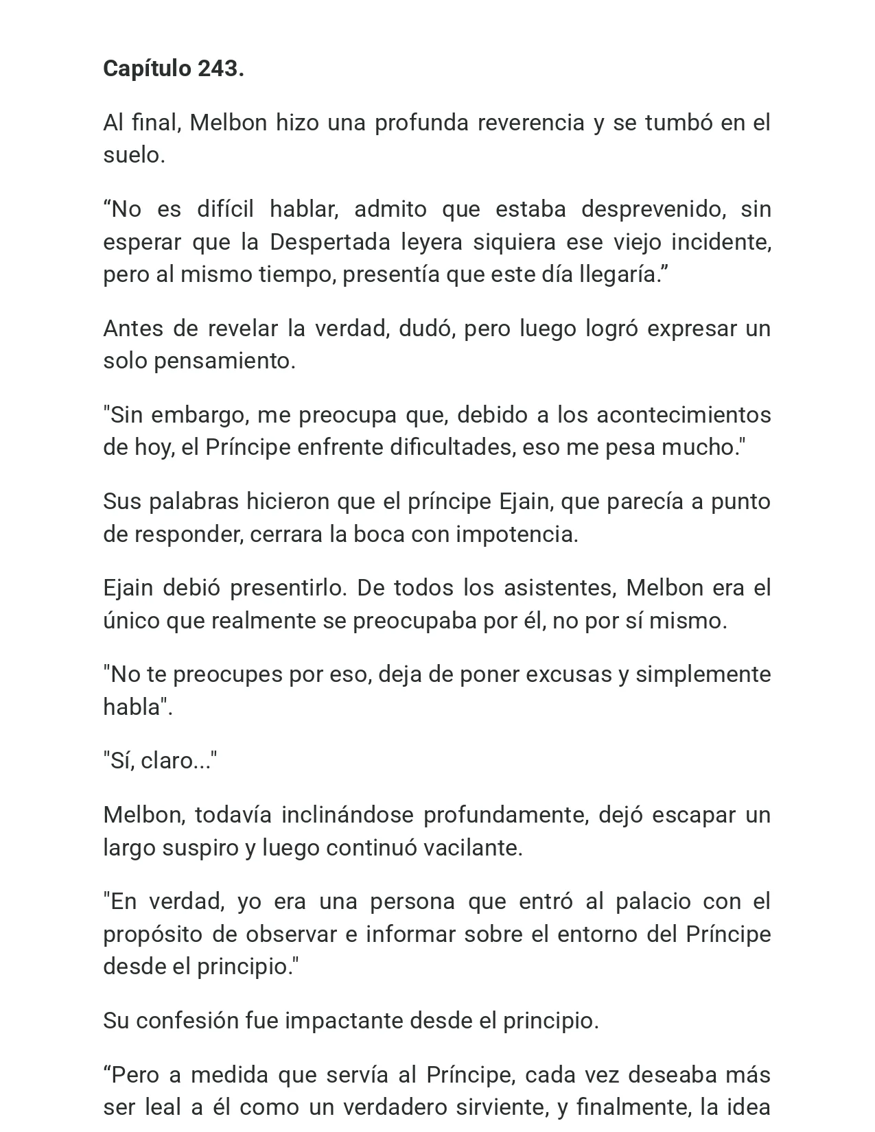 El Retorno del Rey Demonio Retirado Capítulo 243 - Page 1