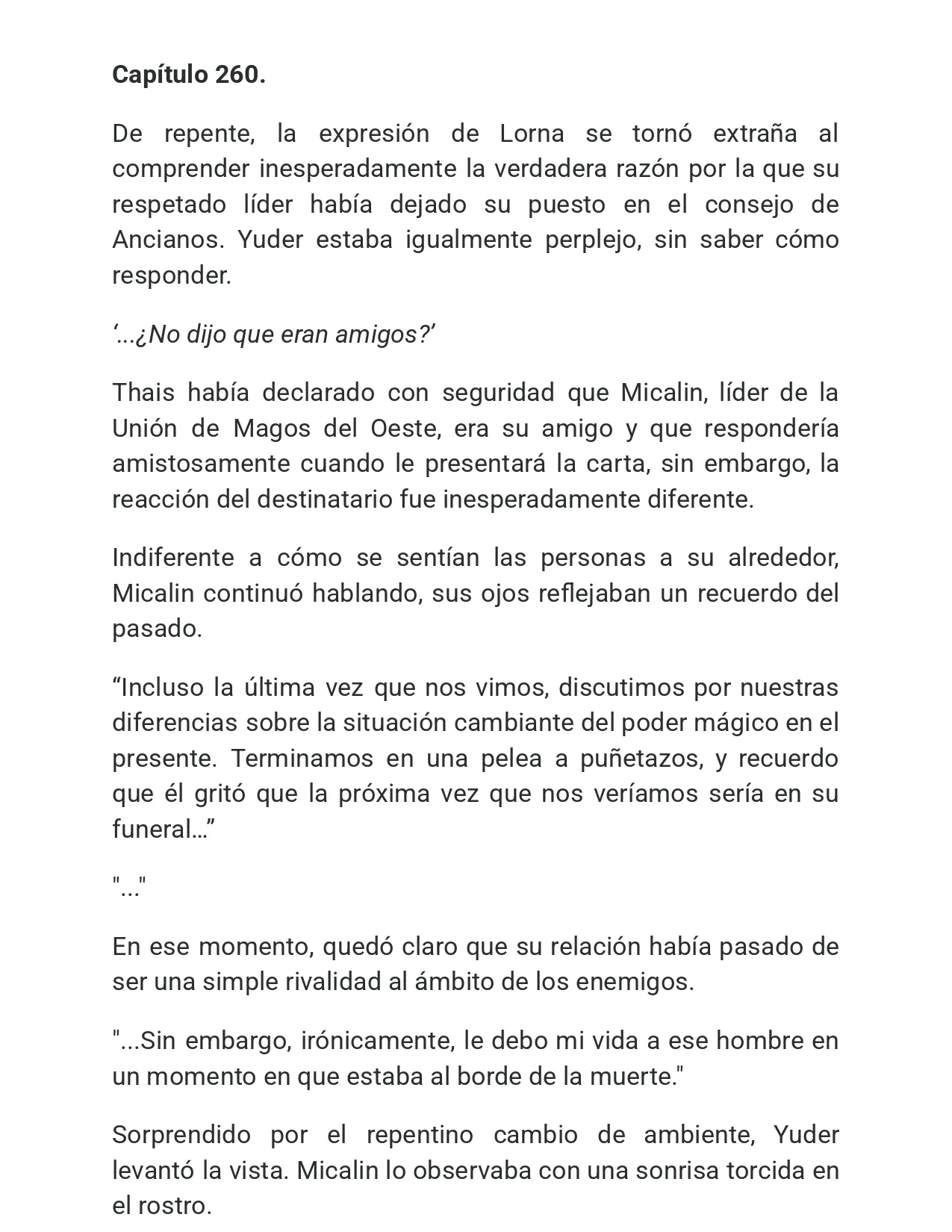 El Retorno del Rey Demonio Retirado Capítulo 260 - Page 1