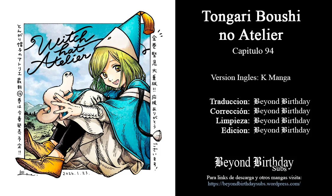 Tongari Boushi no Atelier Capítulo 94 - Page 31